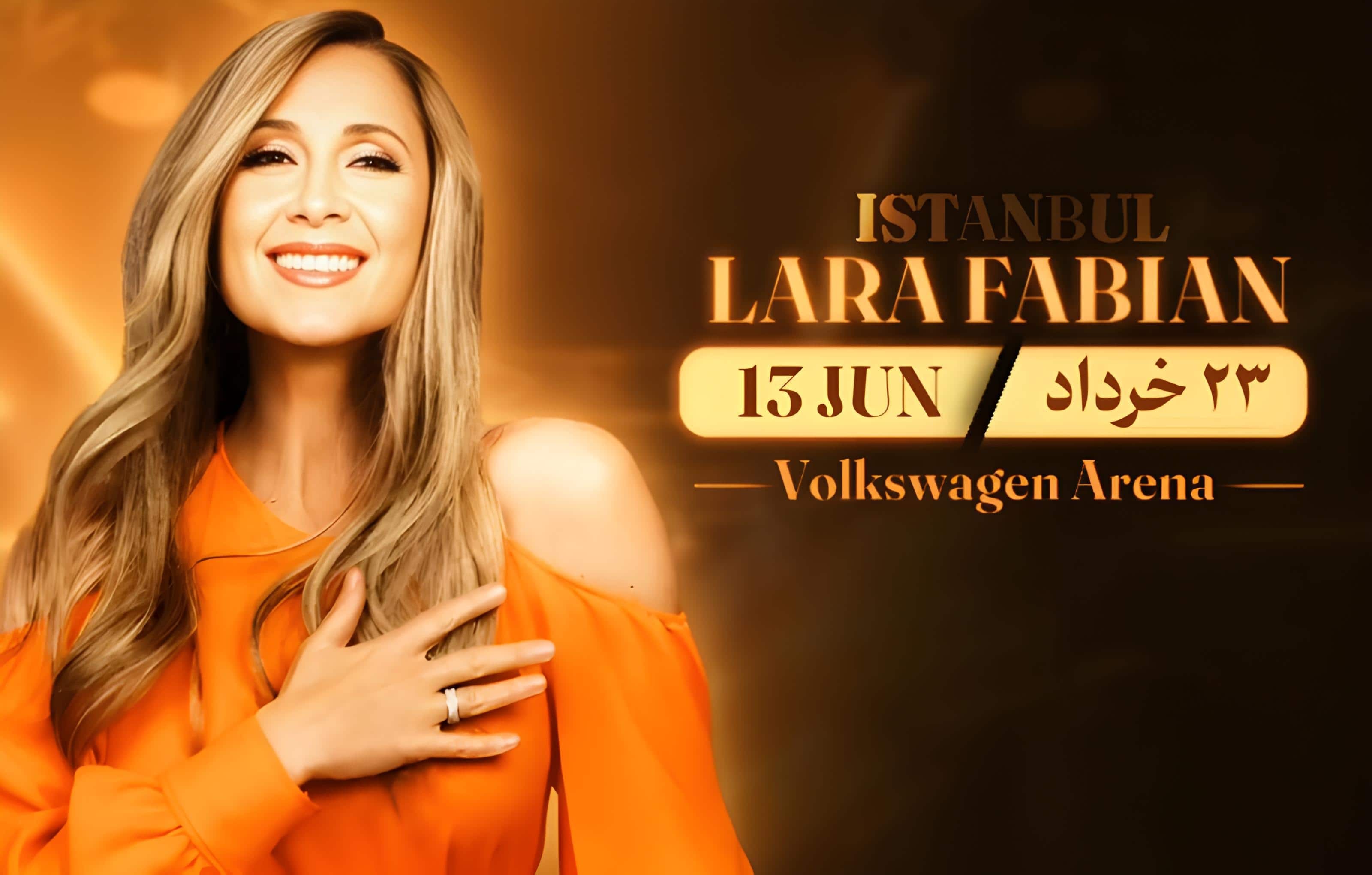 کنسرت Lara Fabian در استانبول