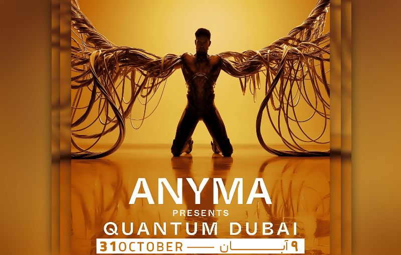 اجرای ویژه Anyma در دبی – Quantum 2025